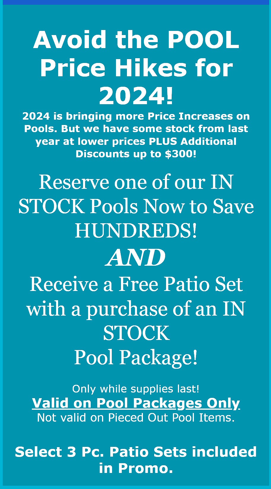 Pool Sale Pool Packages PDC Spa Pool World Lehighton Lehigh Valley Poconos