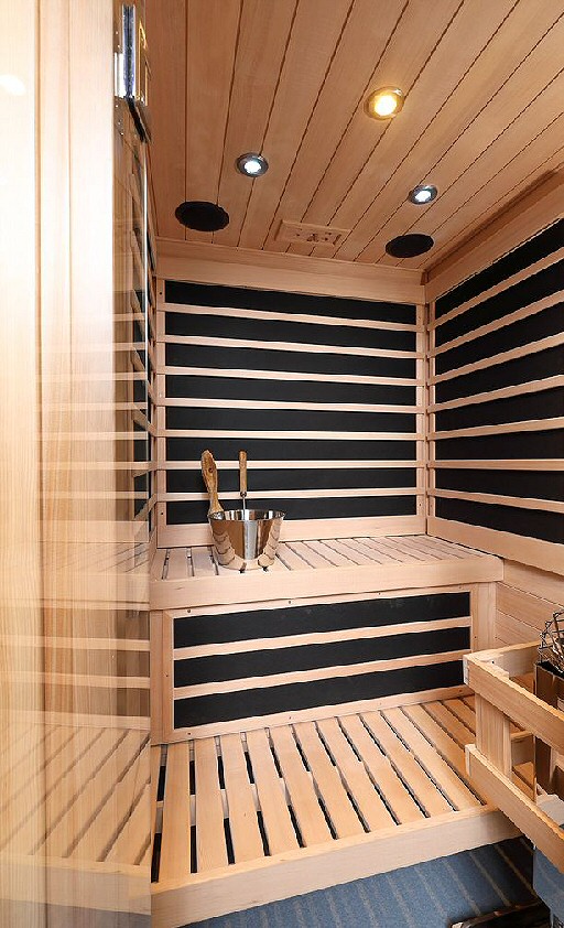 The Infra Sauna allows you to add Infrared to many of our steam saunas!