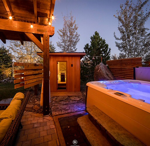Outdoor Saunas For Sale Lehigh Valley Poconos PA at PDC Spa and Pool World Lehighton PA