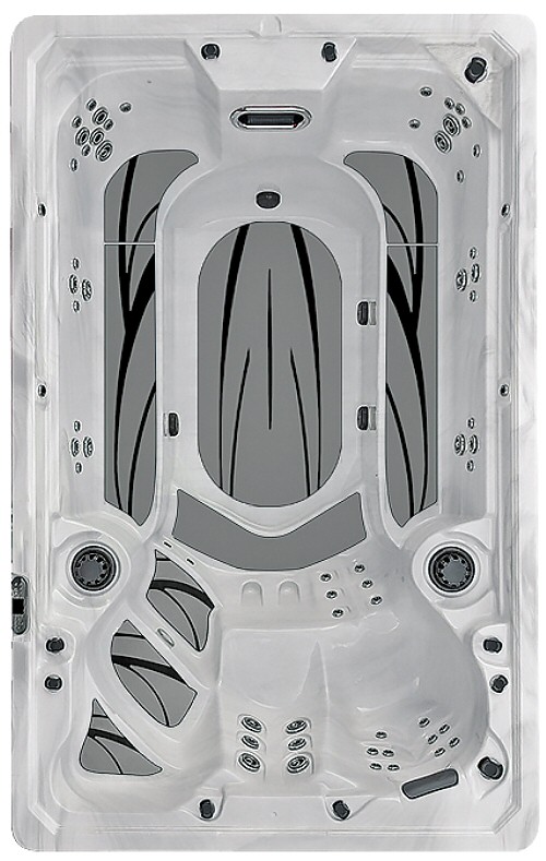 Hot Tub Party Family Spa Model Splash 12 - Pool Alternative