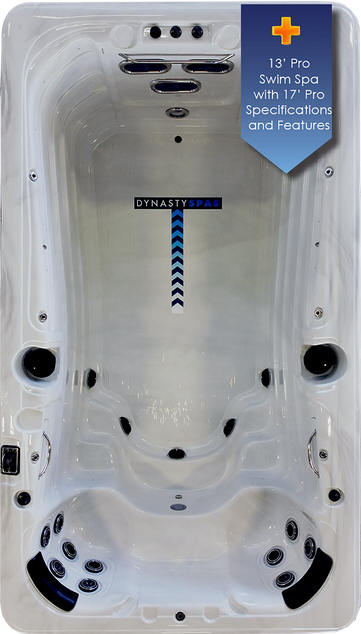 Dynasty Swim Spa 13ft Aquex Pro Plus