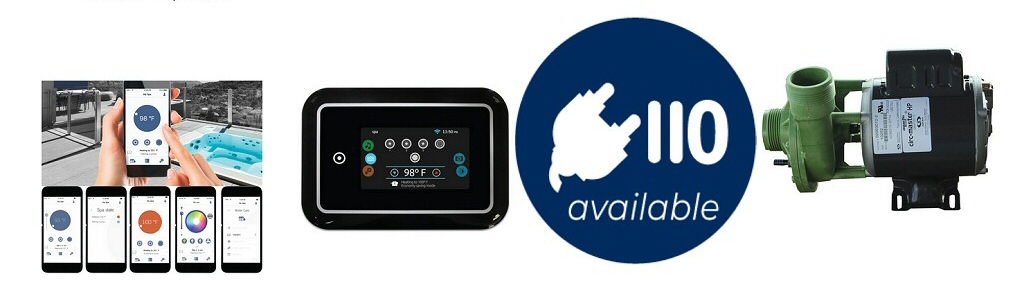 Optional Features 5 Person Hot Tub Treasure Cay Spa Wifi Remote Top Side Controls 110Volt Electrical Circulation Pump 220V Only