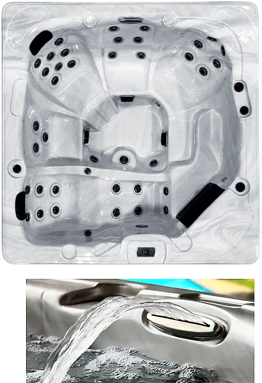 5 Person Hot Tub Dynasty Spas Cabana Bay at PDC Spa and Pool World Lehighton PA