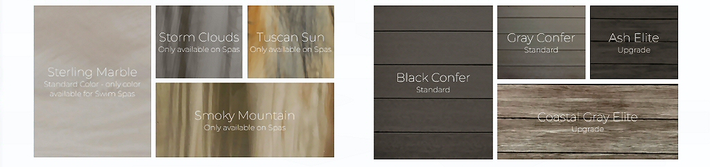 3 Person Hot Tub Sunset Cove Colors