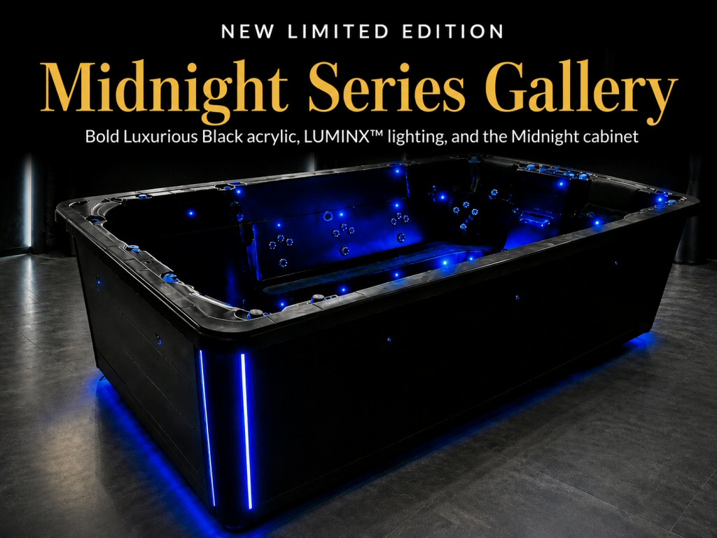 PDC Spas Midnight Hot Tub Series at PDC Spa and Pool World Lehighton PA