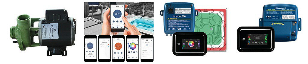 Optional Features Available on the Aquex Swim Spas