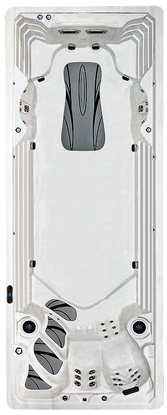 Swim Spa PDC Synergy FX19 PDC Spa and Pool World Lehighton PA serving the Lehigh Valley to the Poconos.